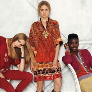 Anthropologie Tanvi Kedia Sumana Kaleidoscope Dress x-Small